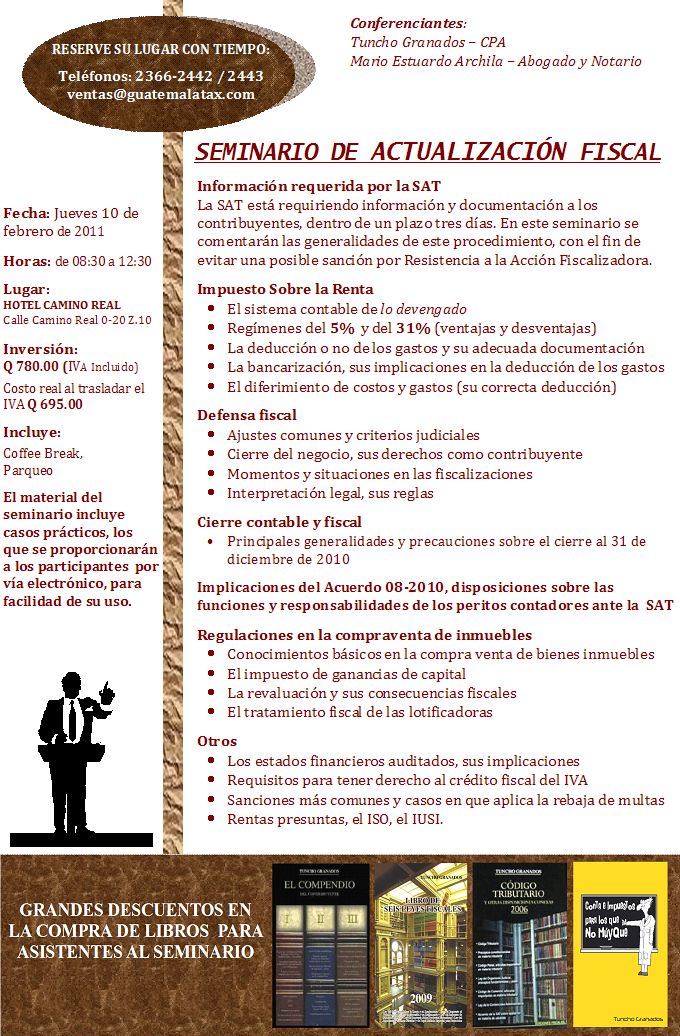 Curso Actualización Fiscal y cierre contable