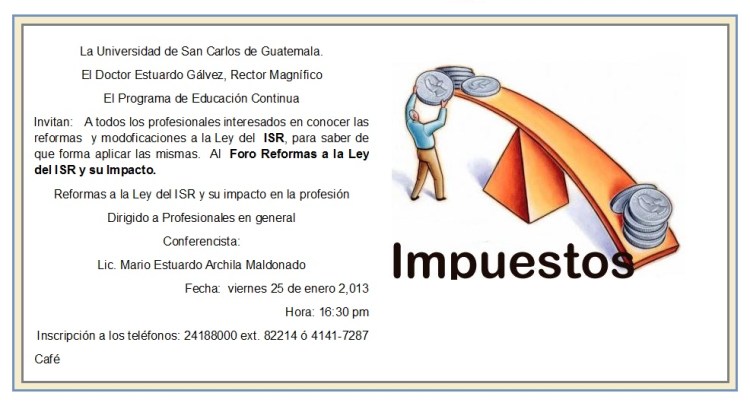 INVITACIÓN CONFERENCIA